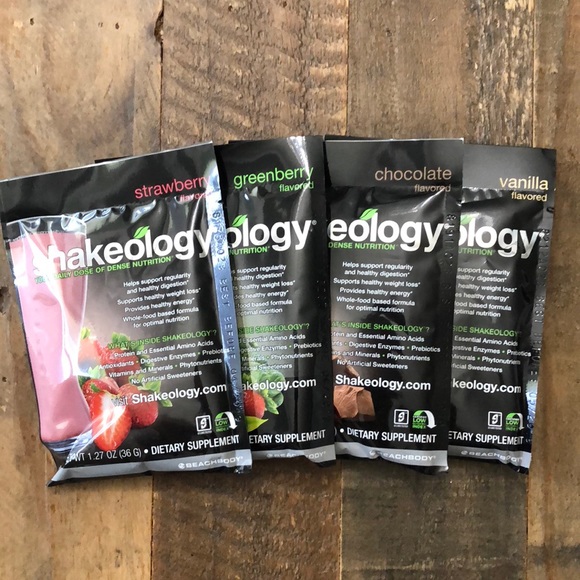 Shakeology - 4 various flavors - see description